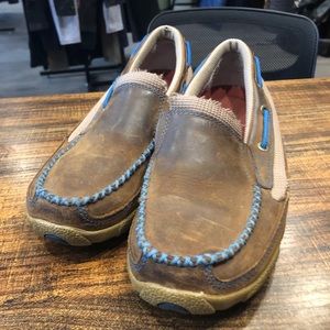 Twisted X Bomber Boat Shoes